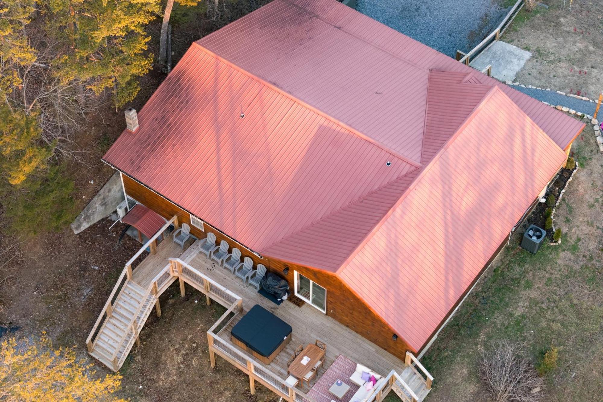 Pink Pines Avantstay Luxury Aesthetic Dream Home Indoor Pool Hot Tub 비둘기 포지 외부 사진