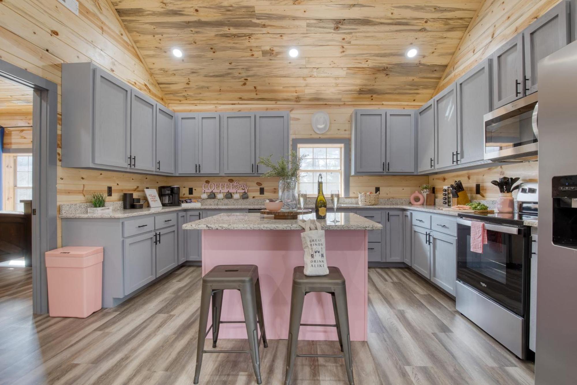 Pink Pines Avantstay Luxury Aesthetic Dream Home Indoor Pool Hot Tub 비둘기 포지 외부 사진